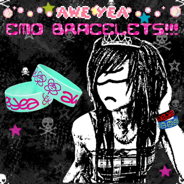 AWEYEA EMO BRACELETS!!!